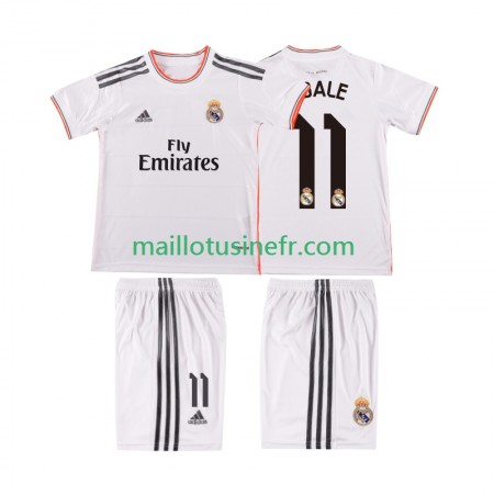 Maillot de Foot Real Madrid BALE 11 2013 2014 Domicile Retro - Enfant Maillot de Foot Real Madrid BALE 11 2013 2014 Domicile Retro - Enfant